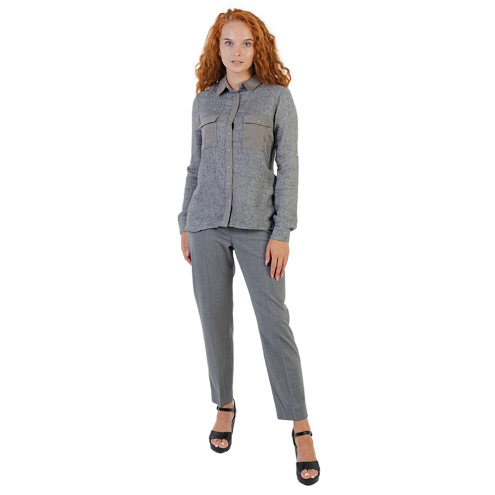 Network Blouse Women size S Gray